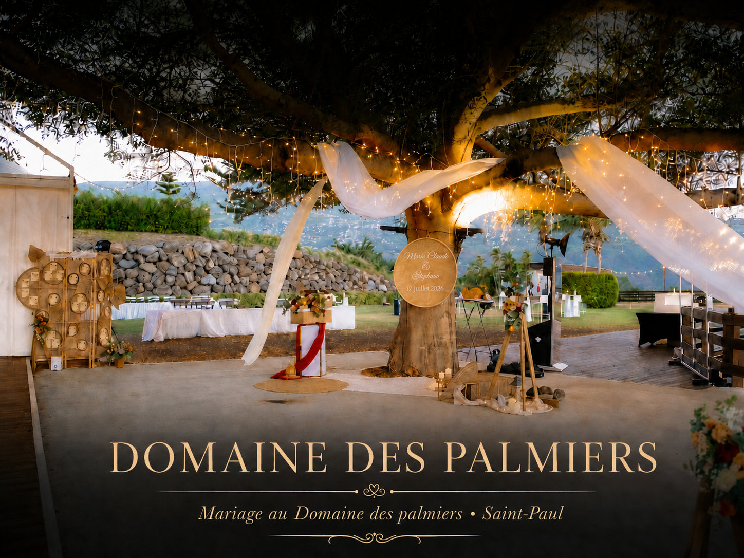 Album photo — Mariage au Domaine des palmiers • Saint-Paul